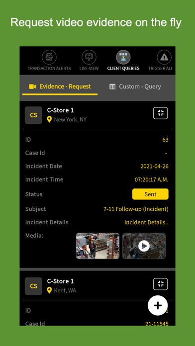 Live Eye Surveillance Screenshot