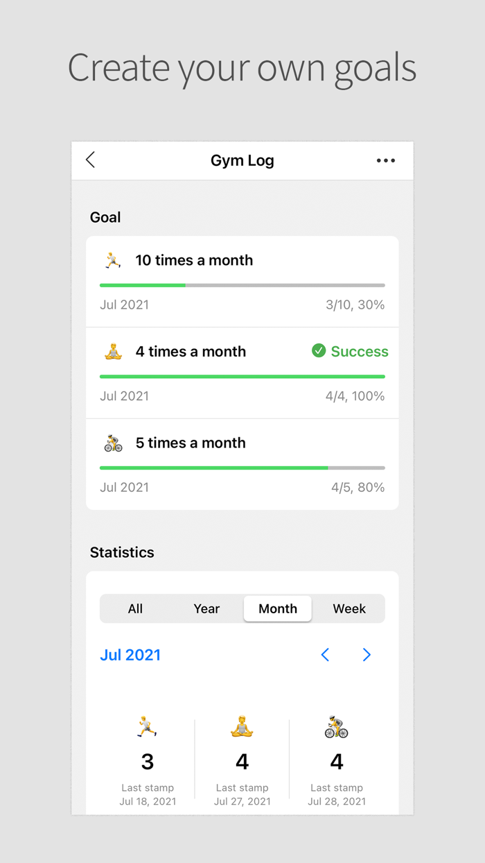 DAILY STAMP - My own routine