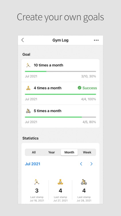 DAILY STAMP - My own routine screenshot-4