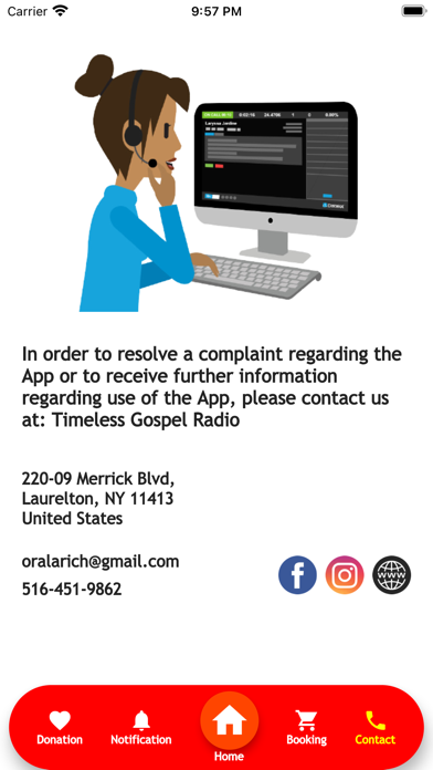 Timeless Gospel Radio Screenshot