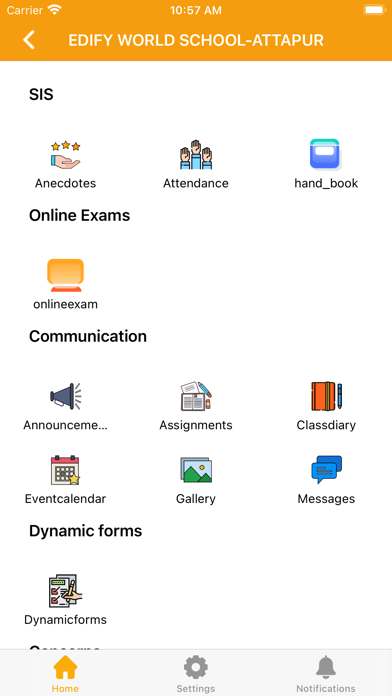 EDIFY WORLD SCHOOL ATTAPUR Screenshot