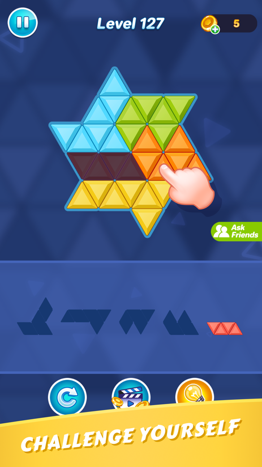 #1. Triangle Puzzle Guru (iOS) Podle: 吉良 高