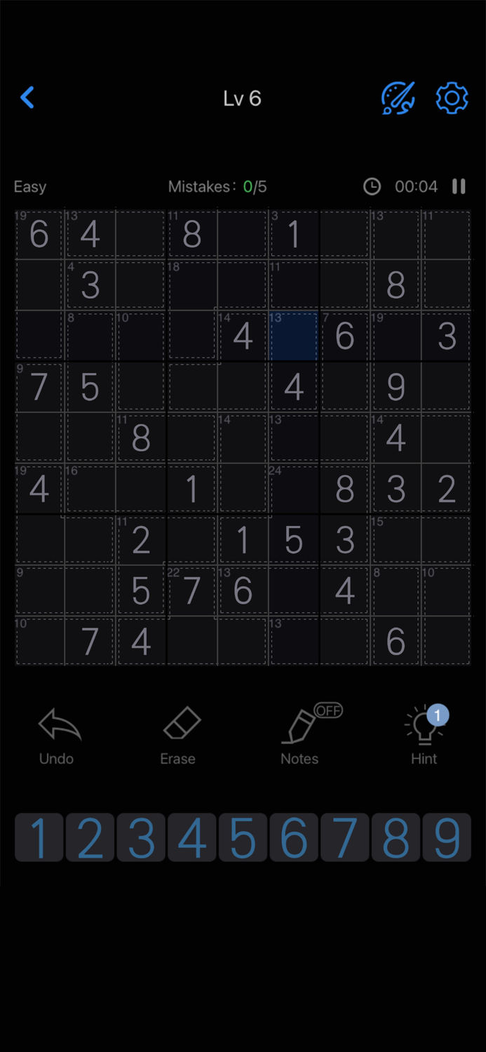 Killer Sudoku - Puzzle Game