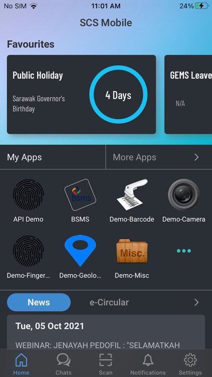 SCS Gov Mobile screenshot-4