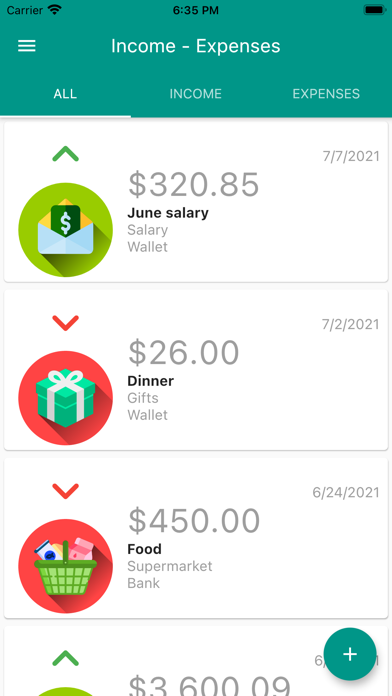 SimpleMoney - Personal finance Screenshot