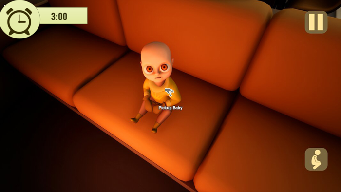 Em bé trong cơn ác mộng màu và