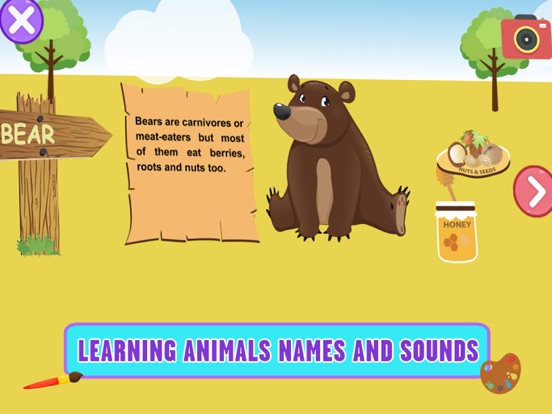 Screenshot #4 pour Animaux Apprendre Coloring App