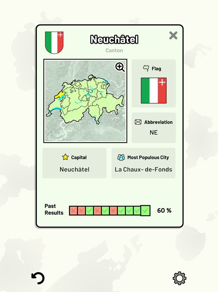 Swiss Cantons Quiz