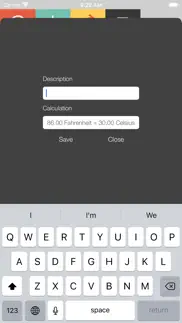 fahrenheit celsius iphone screenshot 3