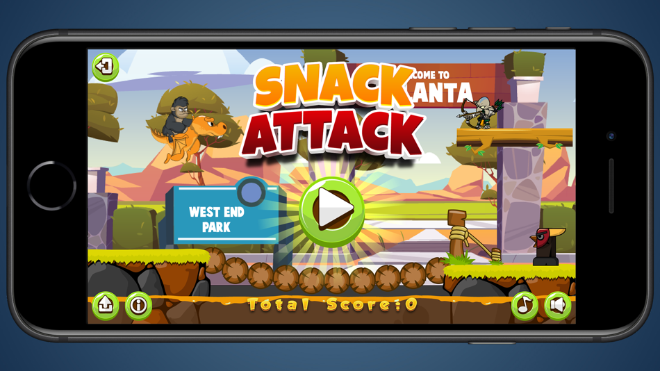 #1. Attack snacks (iOS) 由: Antoine Dixon