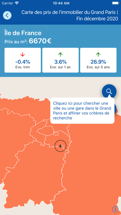 Immobilier Notaires Screenshot