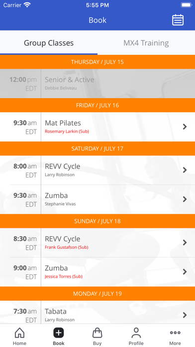 REVV Fitness Club Screenshot