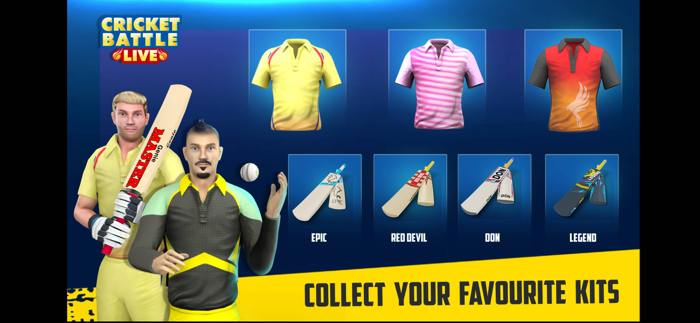 Cricket Battle Live 1v1 Game