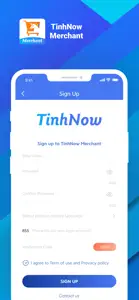 TinhNow Merchant screenshot #1 for iPhone