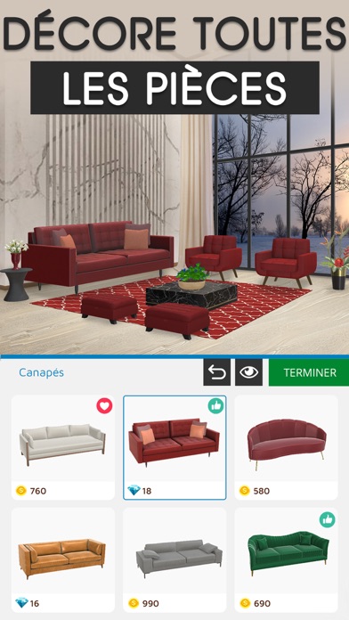Screenshot #1 pour Home Makeover Maison à Rénover