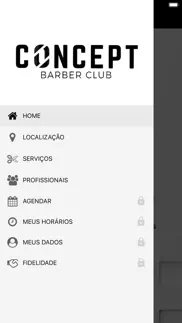 concept barber club iphone screenshot 2