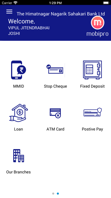 HNSB BANK LTD Screenshot