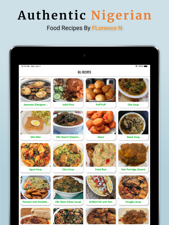 Nigerian FoodRecipe Florence N