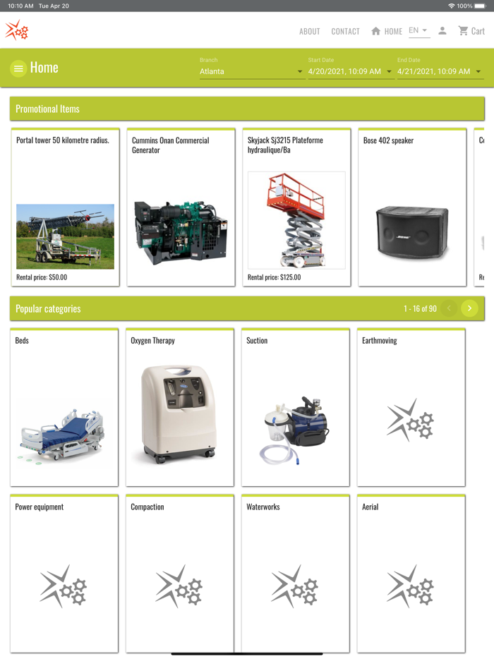 Sirius Shopping Web Portal