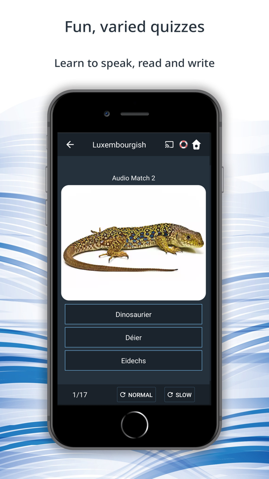 #3. Bluebird: Learn Luxembourgish (iOS) 由: Pronunciator LLC