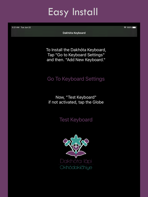 Screenshot #4 pour Dakhóta Keyboard