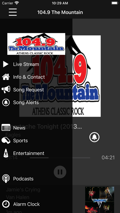 104.9 The Mountain Screenshot