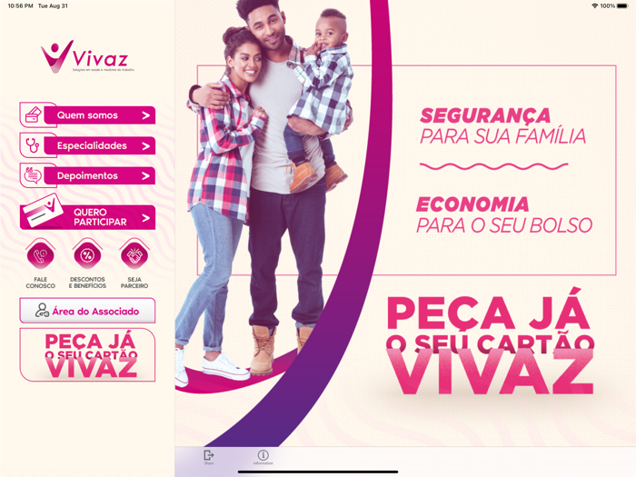 Cartão Vivaz