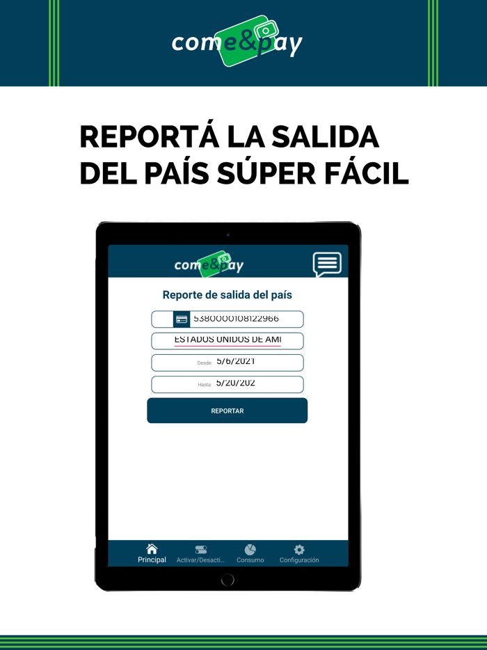 AutoGestión Come and Pay