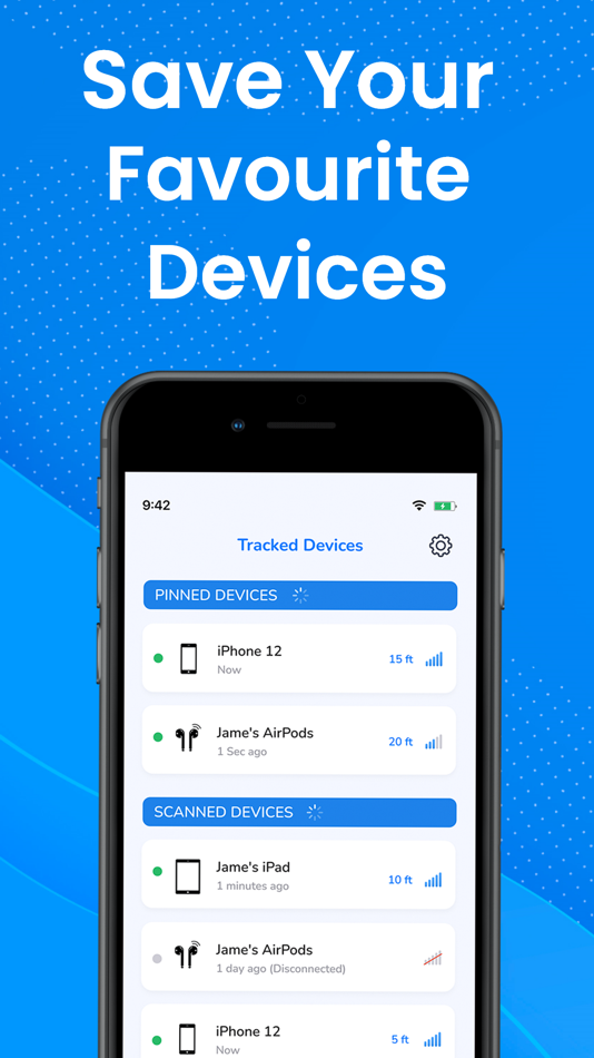#3. PodLost: find headphone & BLE (iOS) Podle: STELLAR APPS LIMITED