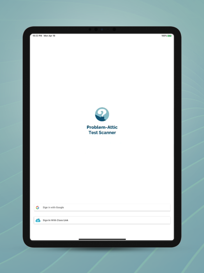 Problem-Attic Test Scanner