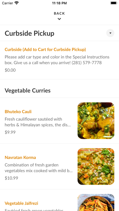 Tandoori Grill Katy Screenshot