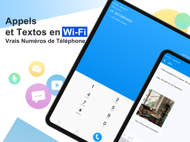 ‎Dingtone: WiFi Appels App Capture d'écran