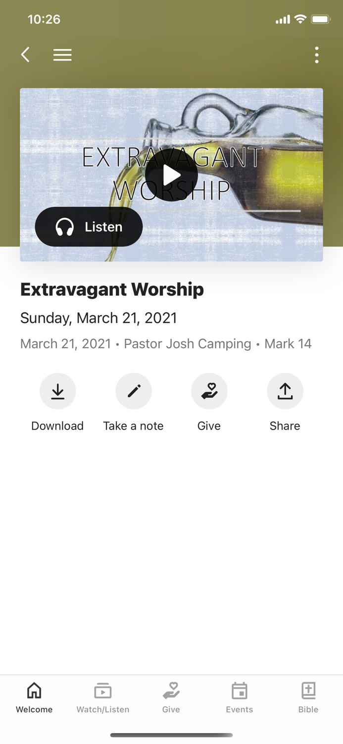 Community Church Big Bear