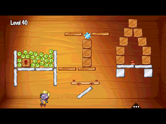 Attack Zombies - Brain Puzzle