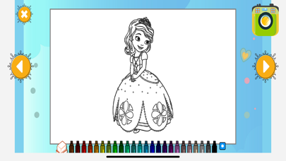 Princess Coloring Book Fun Appのおすすめ画像4