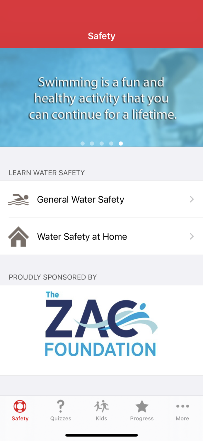 Swim by American Red Cross