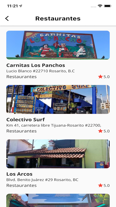 Directorio Rosarito Screenshot