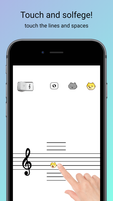 staff game 互动五线谱 Screenshot