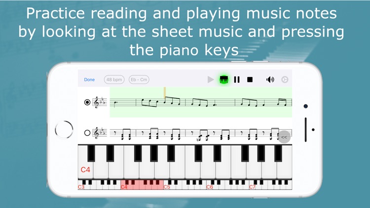 Piano Sight: play & learn screenshot-0
