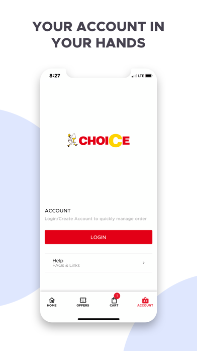 Choice Snack Bar Screenshot