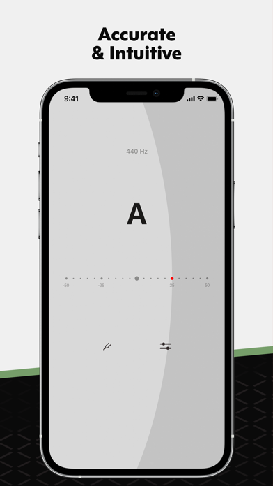 Screenshot #2 pour TUNE - Smart Chromatic Tuner