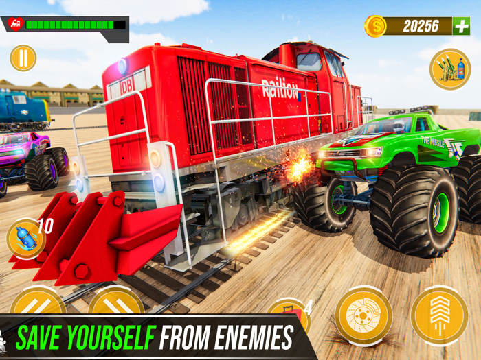 Train Demolition Crash Derby