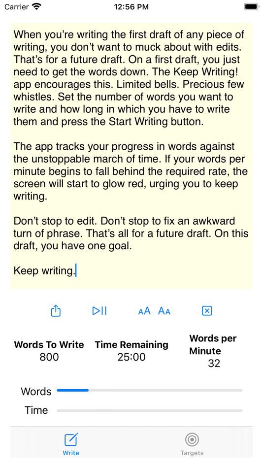 Keep Writing (macOS) 由: Daniel Liebke Keep Writing (macOS) 由: Daniel Liebke
