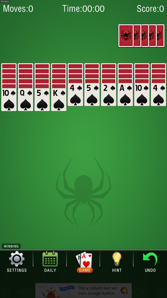 #1. Spider Solitaire - challenge (iOS) 由: HAREPPO
