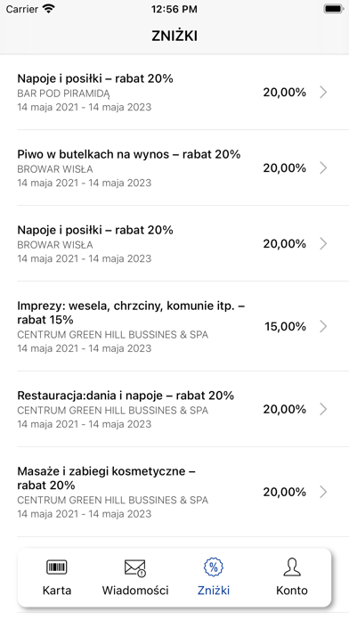 Wiślańska Karta Mieszkańca Screenshot
