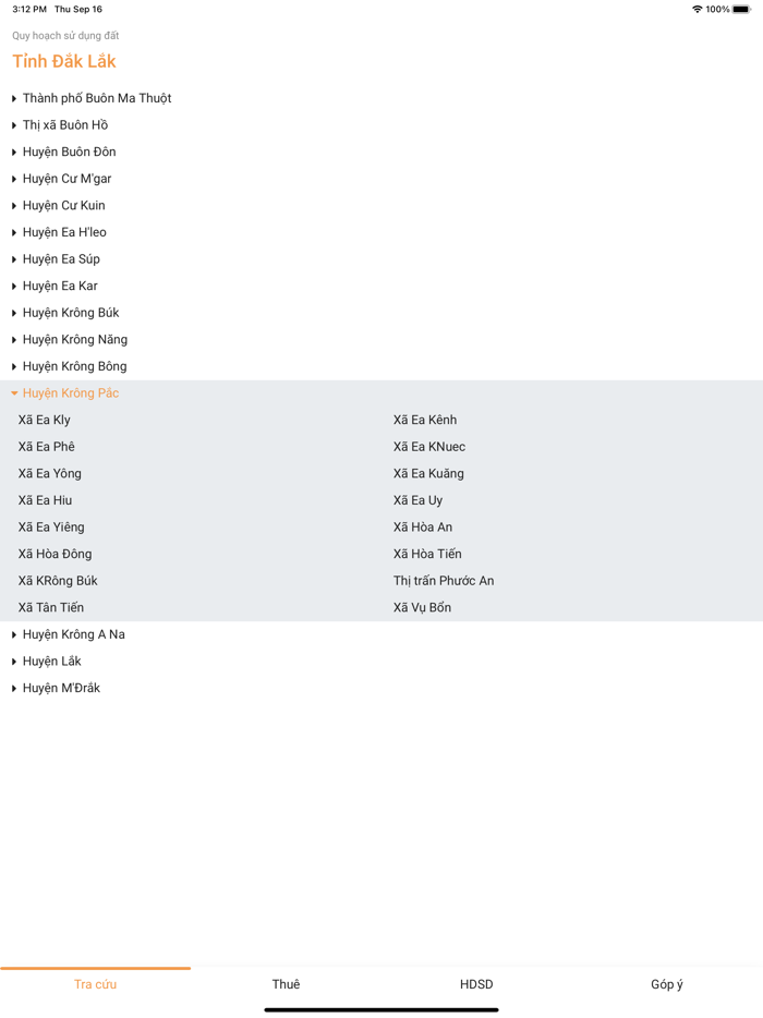 Quy hoạch Đắk Lắk