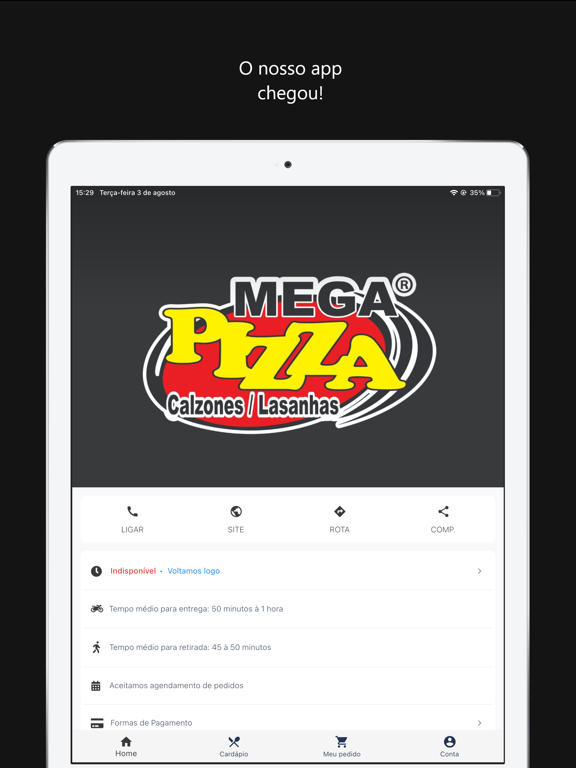 Screenshot #4 pour Mega Pizza - Navegantes