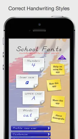 Game screenshot School Fonts -  (USA) mod apk