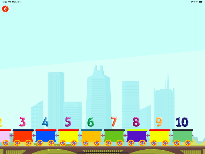 My Alphabet Train - English