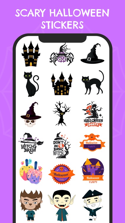 Halloween Scary Stickers!